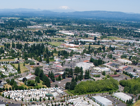 Vancouver Mall RV and Mt. St. Helens